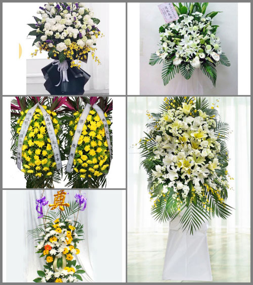 福建三明大田县桃源镇东坂村白事花篮预定